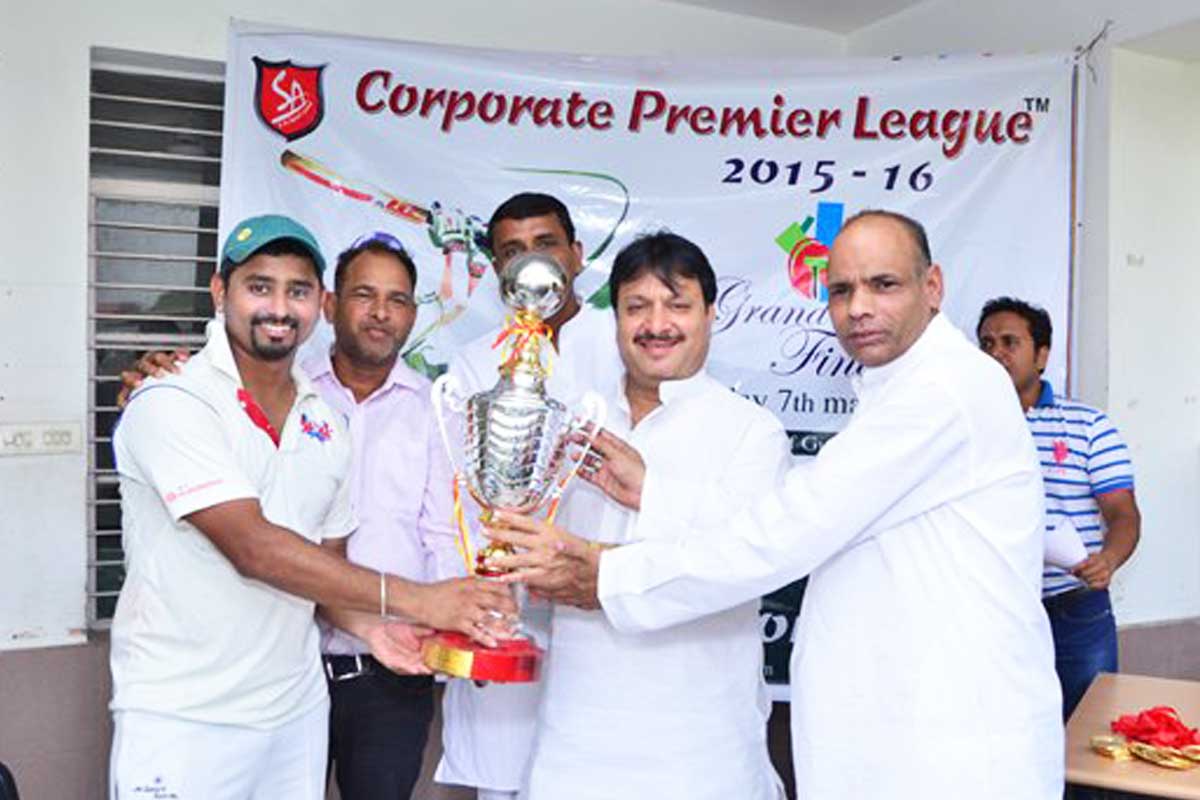 S A Sports Point  organized CPL Final at  nawab mansur ali khan pataudi sports complex