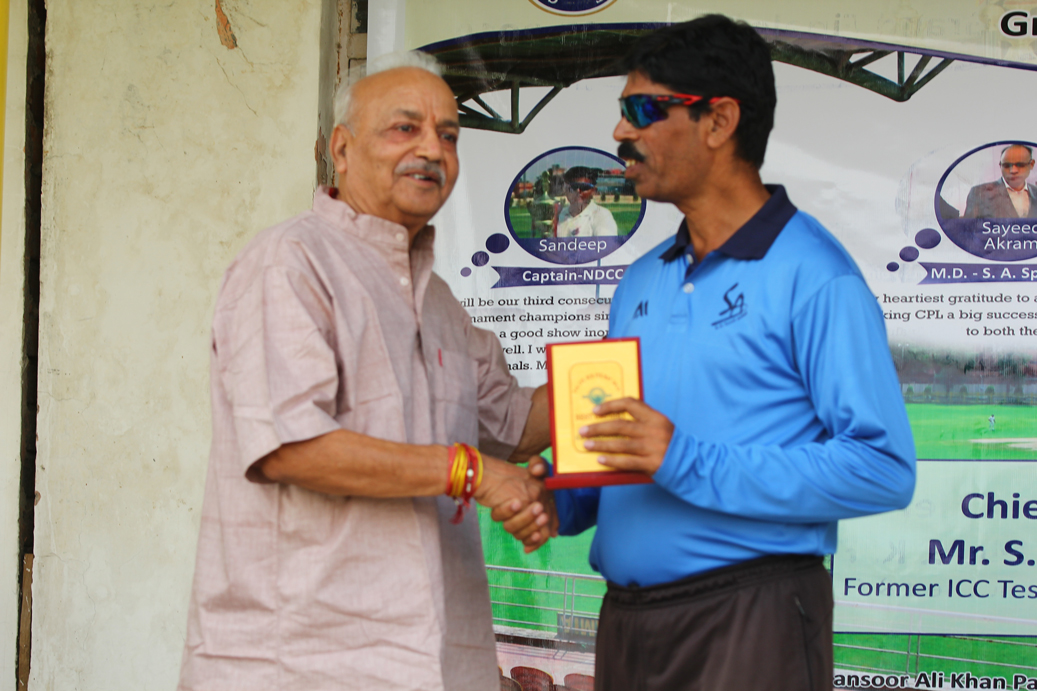 S A Sports Point  organized CPL Final at  nawab mansur ali khan pataudi sports complex