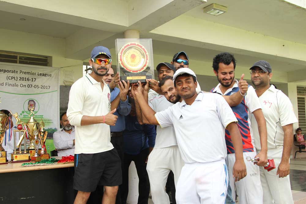 S A Sports Point  organized CPL Final at  nawab mansur ali khan pataudi sports complex